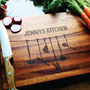 Personalized Cutting Board, Gift For Mom, Christmas Gift, Grandma, Cutting Board, Anniversary, Housewarming, Personalized Wedding Gift