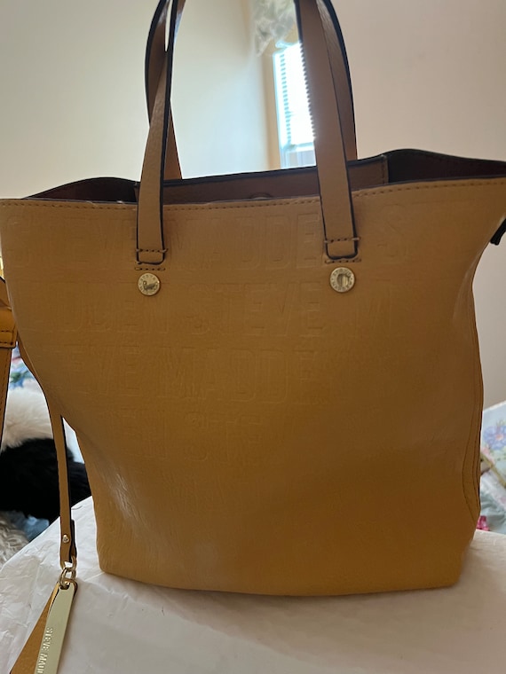 Steve madden mustard bag best sale