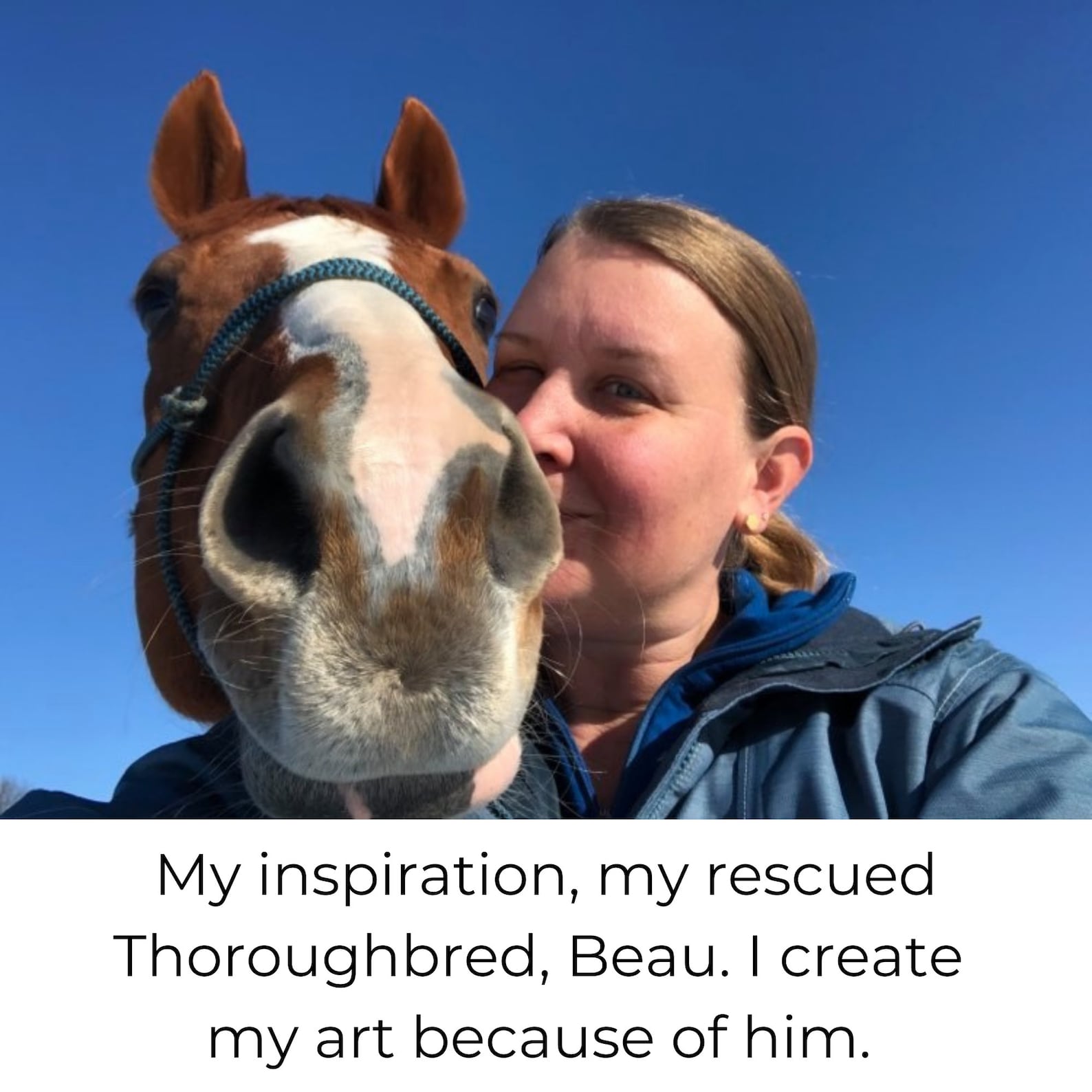 Horse Painting Original Watercolor and Ink Art Galloping Etsy