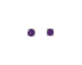 Birthstone Stud Earrings, Silver Stud Earrings, Gemstone Earrings, Stud Earrings, Sterling Silver Earrings, Handmade