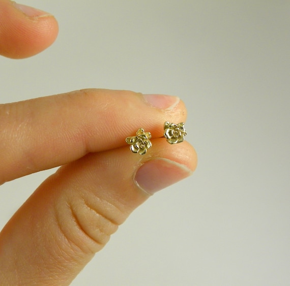 Baby rose earrings best sale