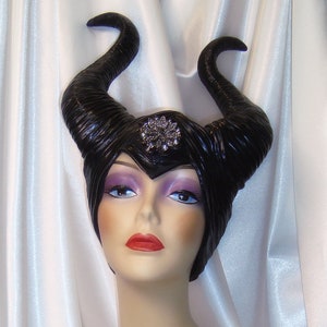 Maleficent Headpiece, Maleficent Horns, Horned Headpiece, Maleficent Cosplay