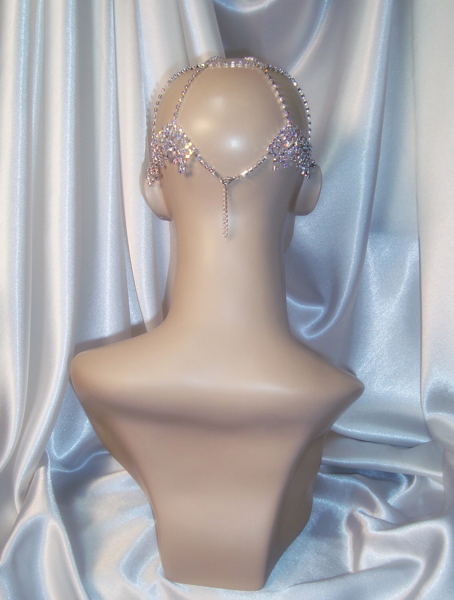 1920s headpiece silver
