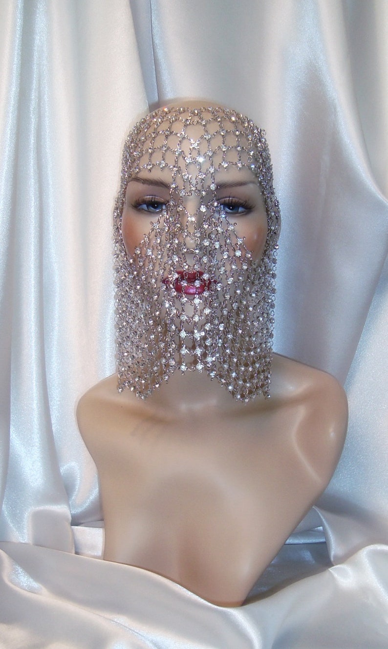 Clothing, Shoes & Accessories Hand Made Rhinestone Chain Lady Tassel