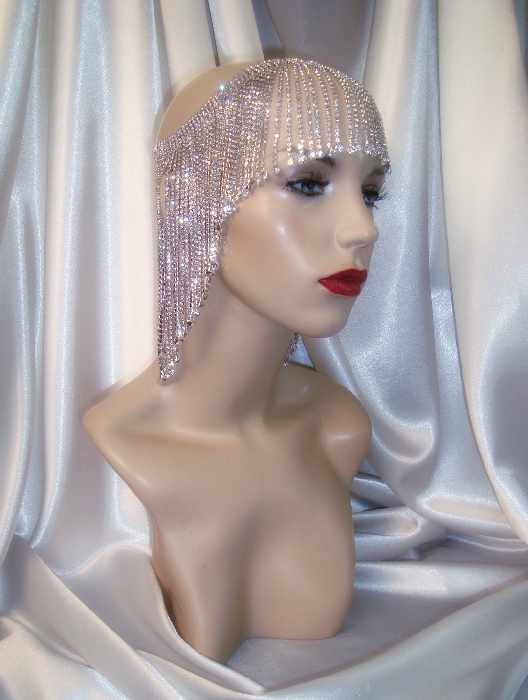 1920s headpiece silver