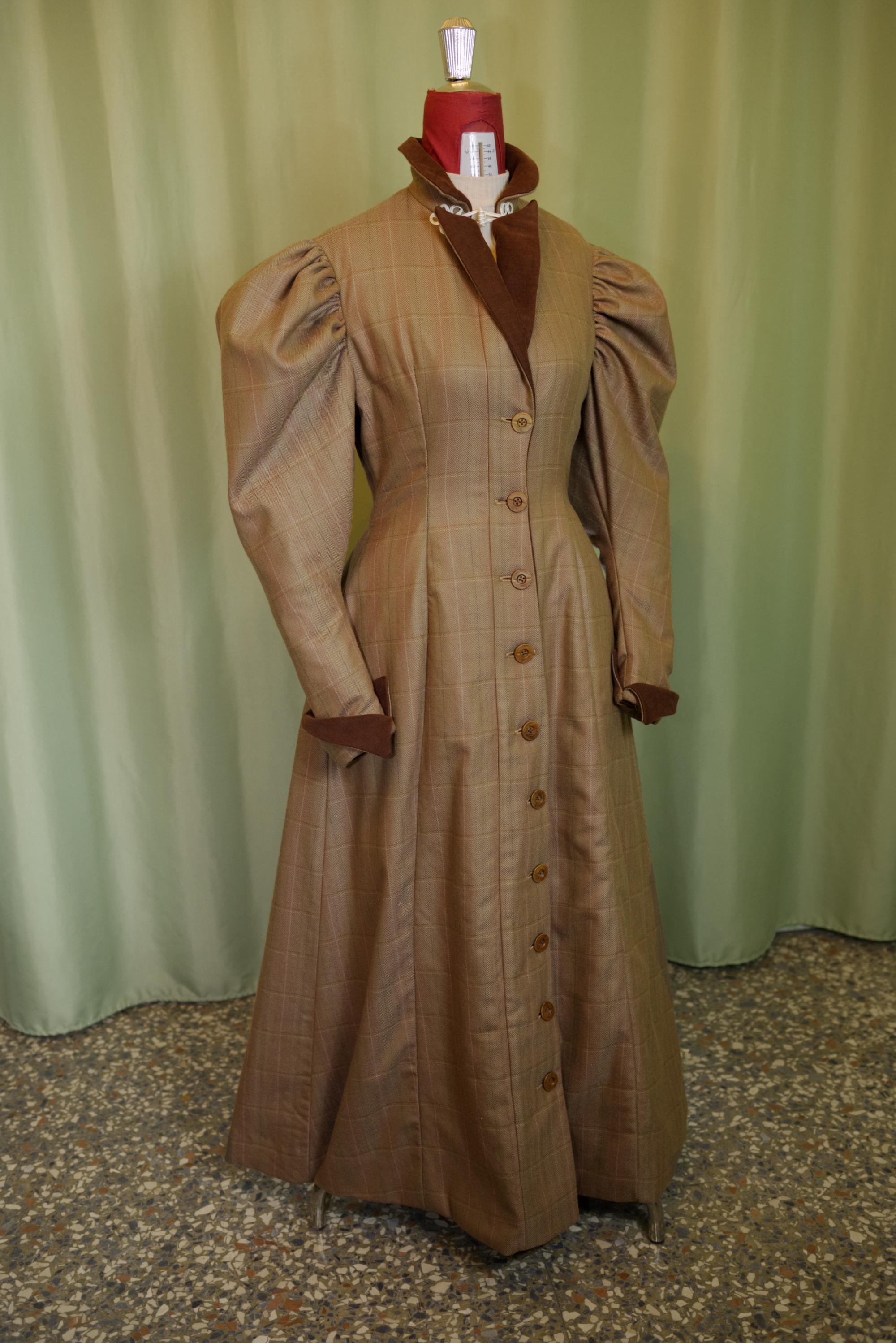 1890s Victorian Style Coat Pattern PDF - Historical Sewing Pattern and ...