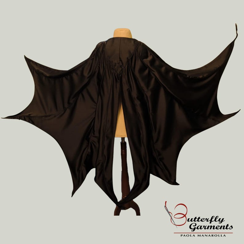 Batwings Cape Pattern PDF | Victorian Inspired Halloween Cape Tutorial ...