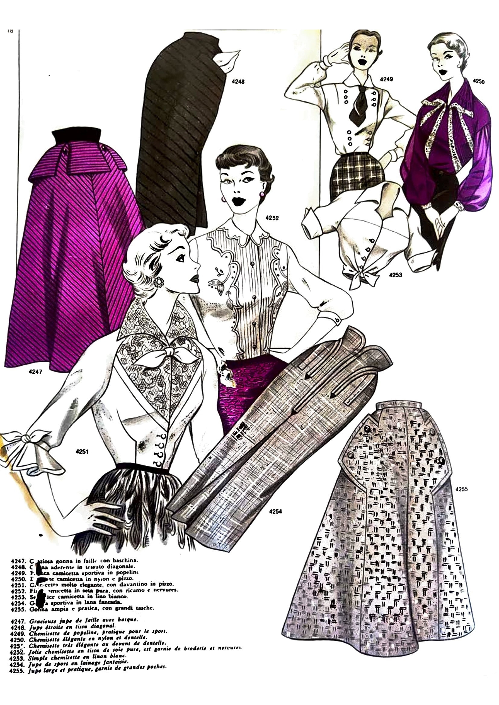 海外雑誌　STILE ITALIANO 2006 BUNDLE PDF Italian Fashion 3 Magazines Elegantissima 1955