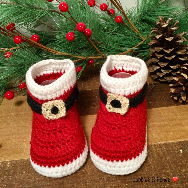 Crochet Santa Baby Outfit: Newborn Christmas 3pc Set (0-3 Mos) - Etsy