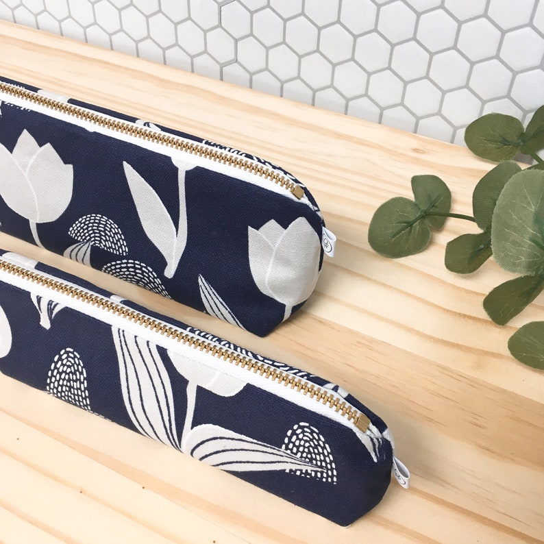 STRIPED POUCH for toothbrush and toothpaste / travel essential Etsy