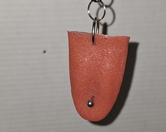 Llavero de lengua, Lengua cortada, Piercing de lengua, Lengua estirada, Adorno, Cosplay, DnD, Dungeon and Dragons, LARP, Lengua