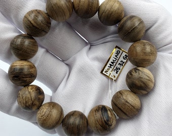 High Quality Agarwood Natural Bracelet 16mm 25,32gr MALINO Kalimantan Indonesia