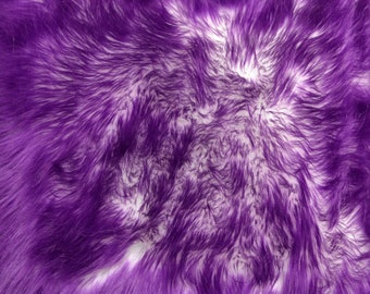 Faux Fur Remnant 62" x 22", Craft Fur, Faux Fur Fabric, Fur Scraps, Costume Fur, Cosplay