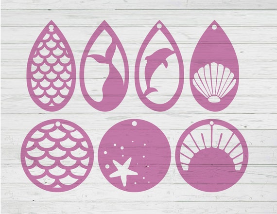 Free Free 289 Mermaid Earring Svg SVG PNG EPS DXF File