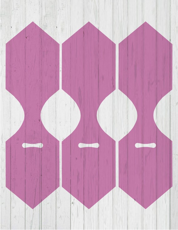 Download Hexagon lip balm holder Key fob chain template svg dxf png ...