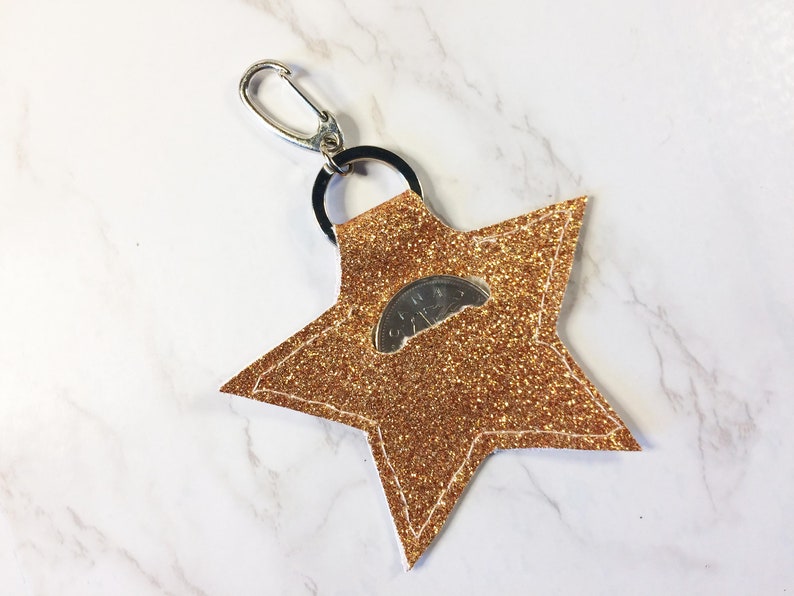 Download Star Quarter holder Key fob chain template svg dxf png ai ...