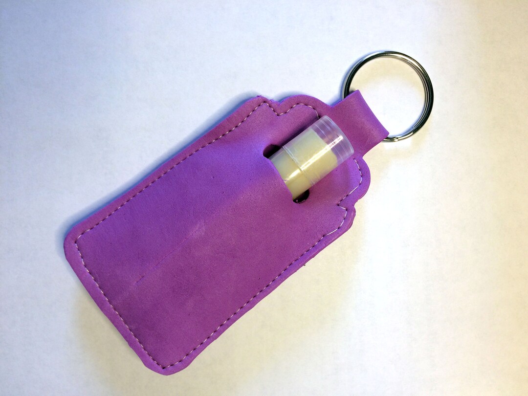 Scallop Lip Balm Holder Key Fob Chain Template Svg Dxf Png Ai Cut Files