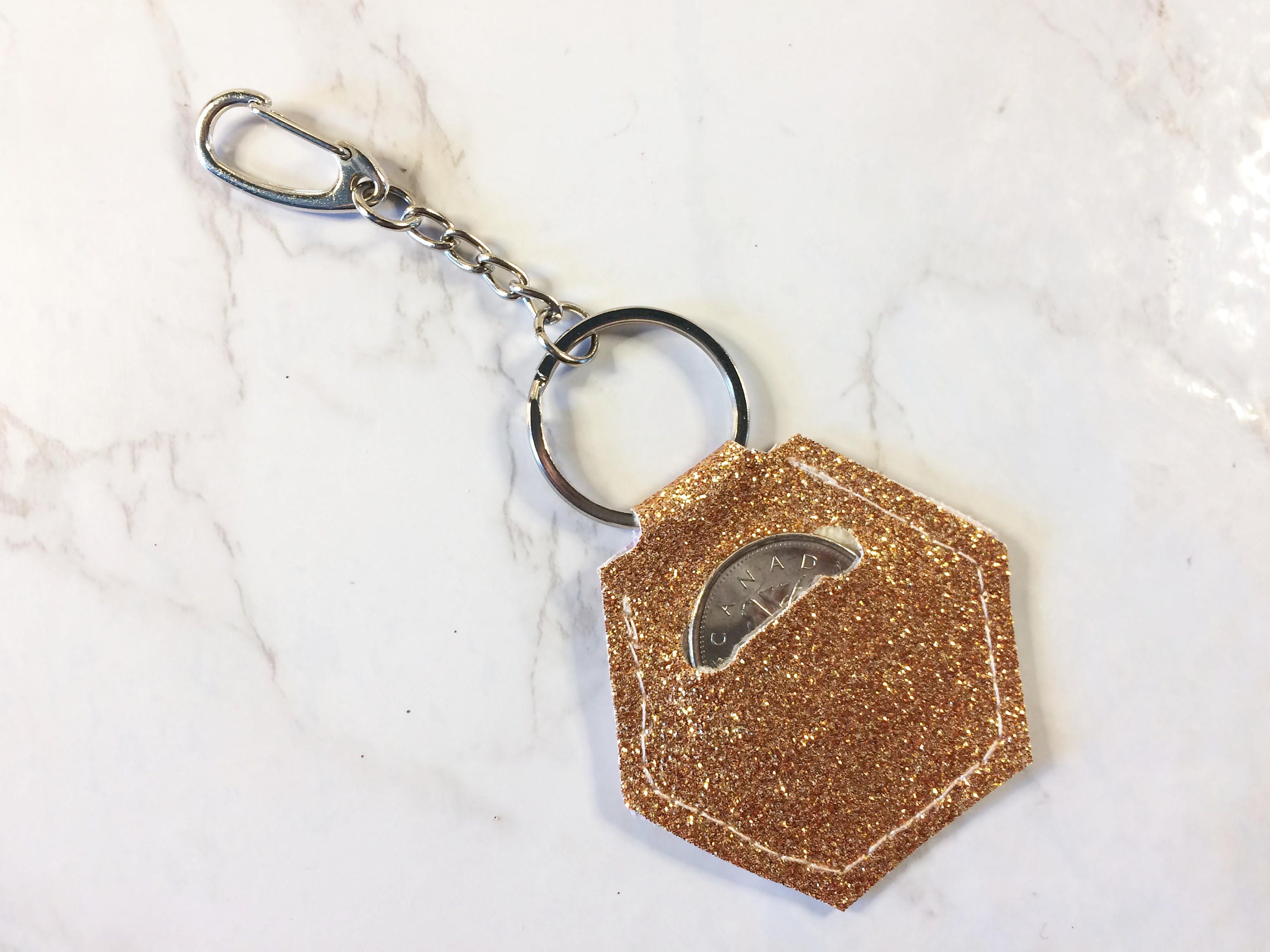 Download Hexagon Quarter Holder Key Fob Chain Template Svg Dxf Png Ai Etsy
