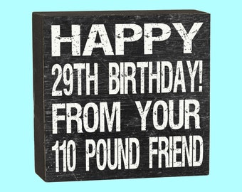 29th Birthday - FREE SHIPPING!!! - 10160