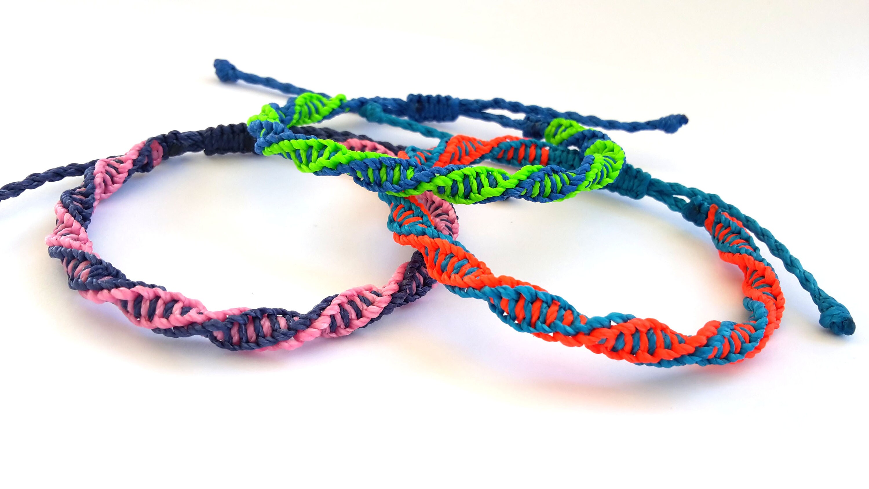 DNA Bracelet Surf Bracelet Friendship Bracelet Waxed Etsy