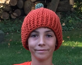 Tween Pumpkin Hat