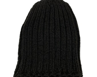 Black Knit Toque - Various Sizes Available