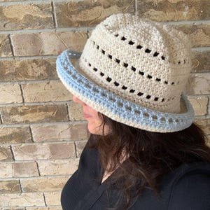Maple Kissed Crochet Bucket Hat Pattern [Newborn to XL Adult Sizes]