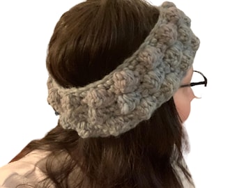 Love Bubbles Crochet Headband Pattern