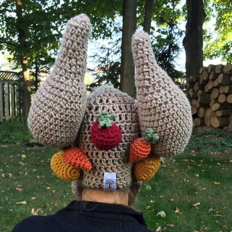 Cooked Turkey with Veggies Crochet Hat Pattern image 5