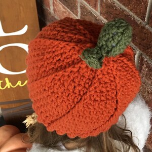 Child Pumpkin Hat image 5