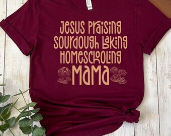 Sauerteig und Jesus Shirts für Frauen, Sauerteig Sweatshirt, Sauerteig Geschenk, Gehöft Shirt, Gehöft Sweatshirt, Gehöft Geschenk, Jesus Shirt