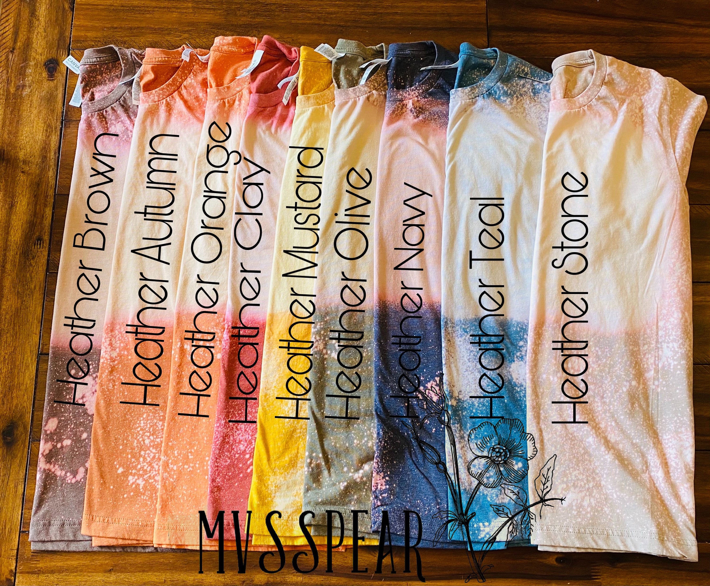Bleached blank fall tshirts, blank distressed tees, unisex bleached t…