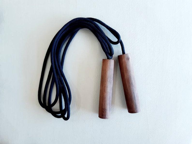 Jump Rope Adults skipping rope with wooden handles, jump rope exercise, sports and fitness image 6