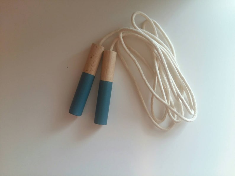 Multicolor - Handmade Upcycled Fabric Skipping Rope 04