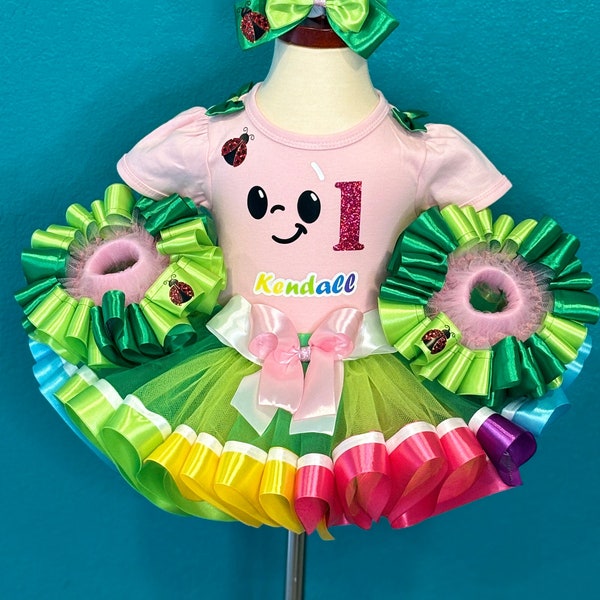 Melon Girl Tutu Outfit Costume Set