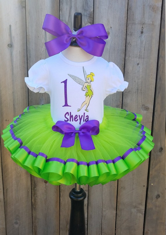 tinkerbell tutu birthday outfits