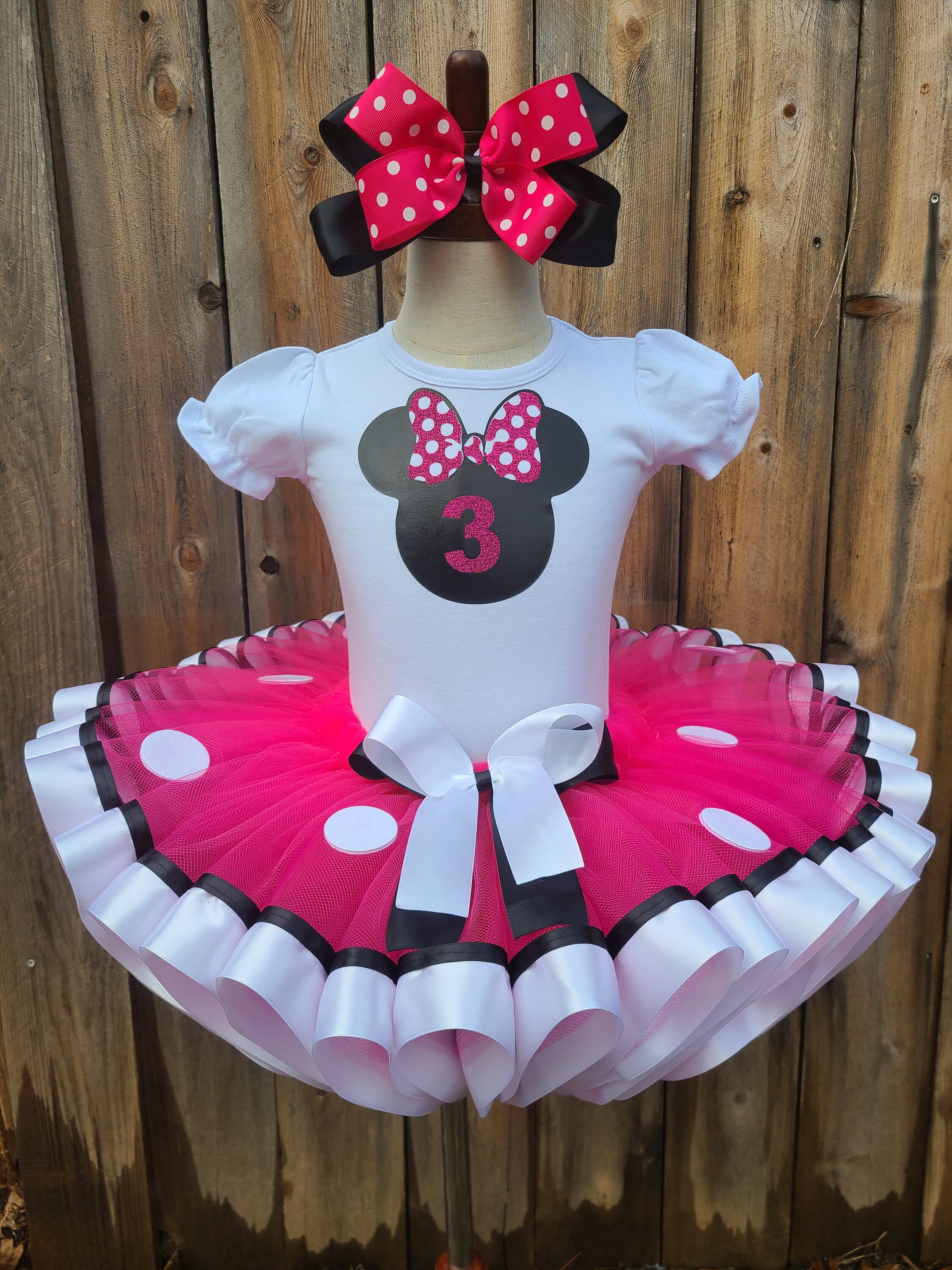 pink minnie mouse tutu