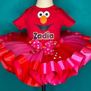 Birthday Dress Custom Tutu Outfit Dress Set