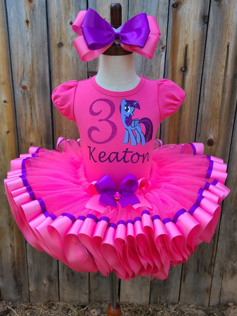 my little pony birthday outfit