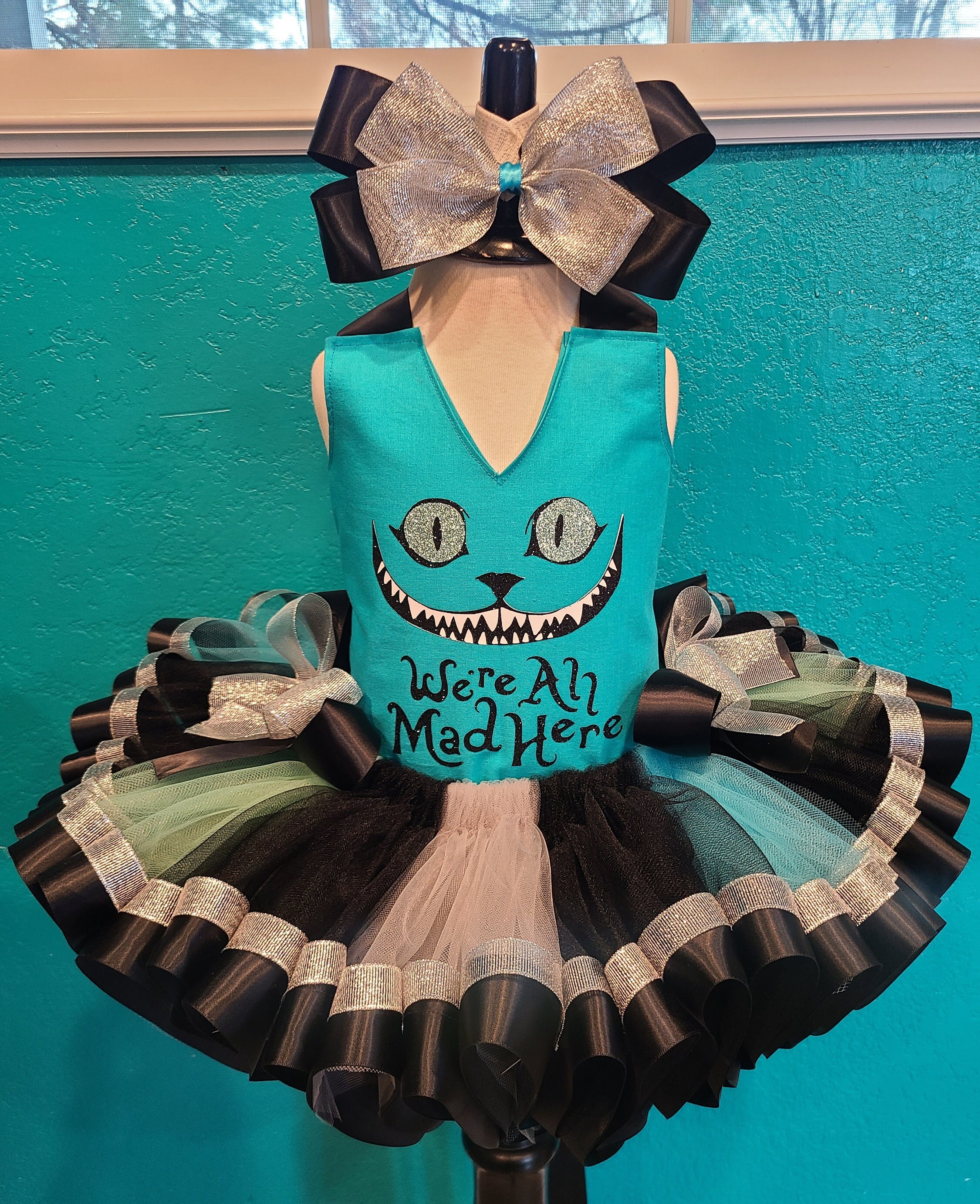Cheshire Cat Costume Cheshire Cat Tutu Cheshire Cat Dress Etsy