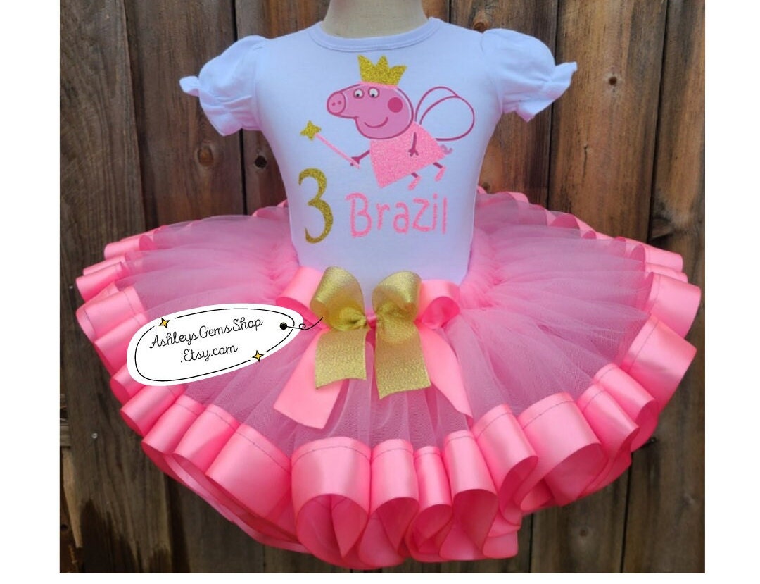 Buy Peppa Pig Birthday Outfit Girlpeppa Pig Online in India - Etsy