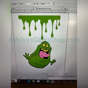 Slime Ghost SVG Digital File