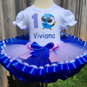 Dori Birthday Tutu Outfit Dress Girl Gift Set