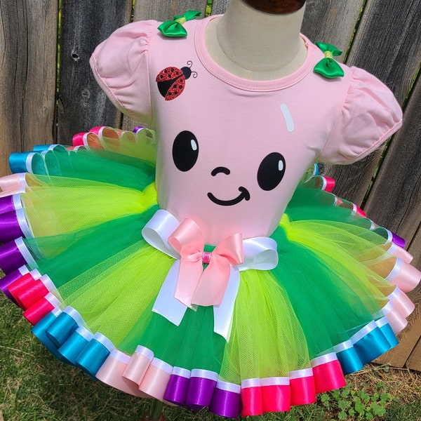 Melon Girl Tutu Outfit Costume Set Baby