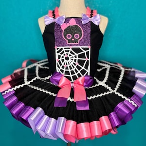 Vamperina Tutu Dress Outfit Costume Set