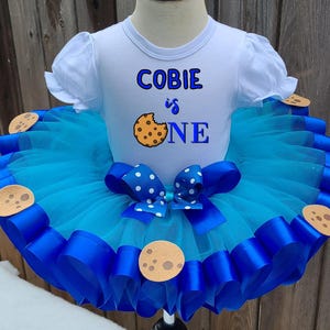 Cookie Tutu Outfit Baby Dress Set Girl Gift