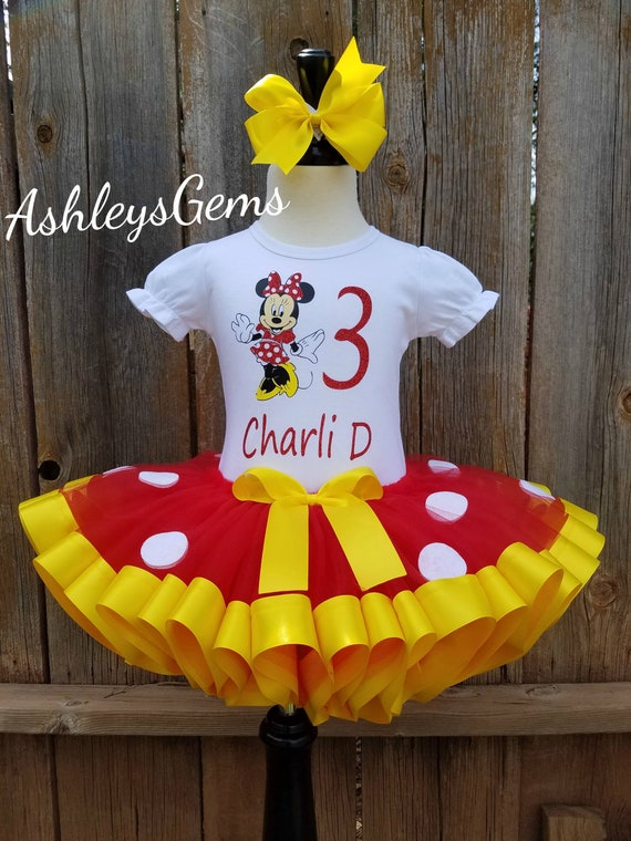 Minnie Mouse Birthday Outfit Minnie 
