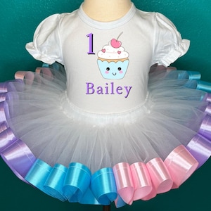 Birthday Tutu Outfit Dress Girl Gift Set