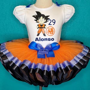 Anime Birthday Tutu Dress Custom Outfit Girl Gift Set
