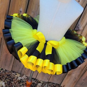 Black and Yellow Tutu Etsy New Zealand